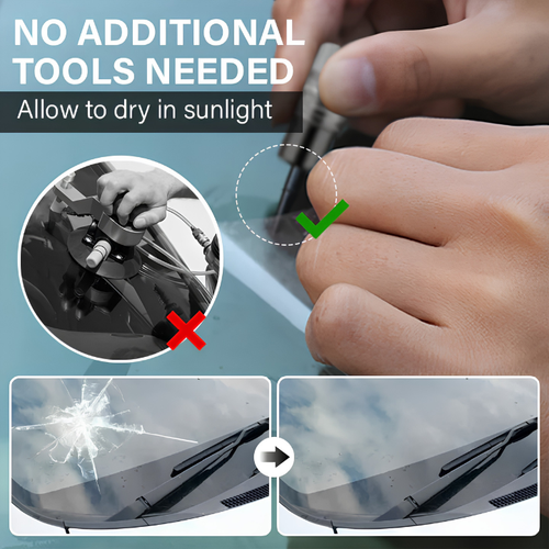 Dawnmac GlassFix — Windshield Chip & Crack Repair Kit