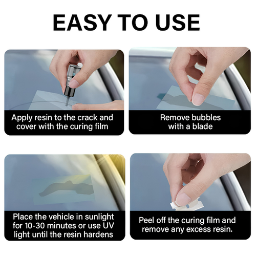 Dawnmac GlassFix — Windshield Chip & Crack Repair Kit